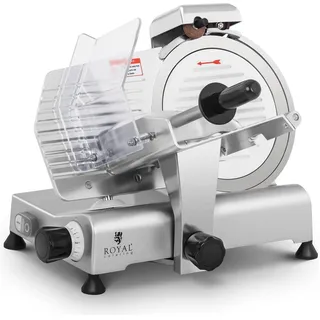 Royal Catering Aufschnittmaschine Ø 250 mm Silber