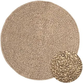 Teppich 90 Cm Jute-optik Innen Und Außen