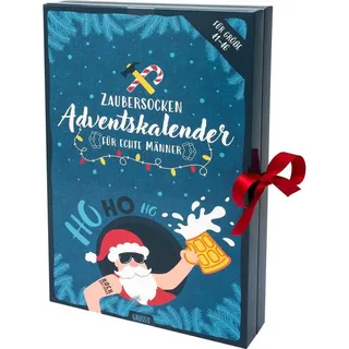 Sheepworld Socken Sheepworld Adventskalender für Männer mit 12 Paar Socken in 24 blau