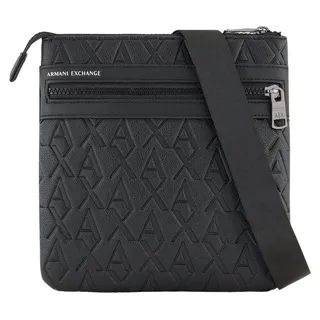 Armani Exchange Flache Umhängetasche Borsa, Schwarz One Size - Schwarz