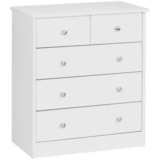 Wohnling Kommode 60 x 70 x 35 cm Weiß