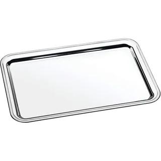 Tramontina Buena Serviertablett, 50 x 33 cm, Edelstahl,