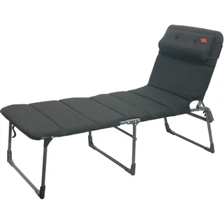 Crespo Air-Deluxe Dreibeinliege 205 x 68 x 109 cm schwarz