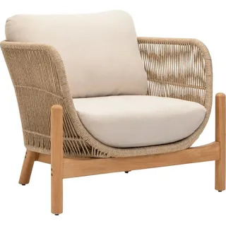 Dehner Sessel Portofino, beige hellbraun