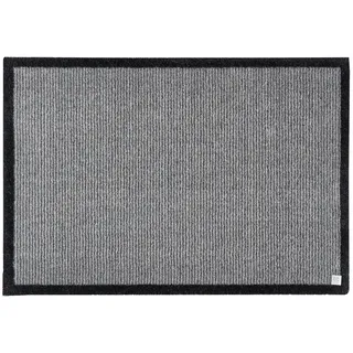 Barbara Becker Fußmatte Gentle, Schmutzfangmatte, für Eingangsbereich und Wohnungstür, Fußabstreifer Innen, Türmatte, Grau-Rosa 50 x 70 cm