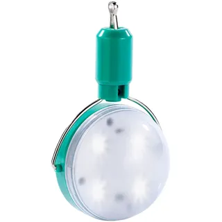 Lunartec Solar Campinglampe: Mini-LED-Solar-Campingleuchte, 600 mAh, 0,26 W, 28 lm (Solarlampe Camping, Zeltlampe, Garten)