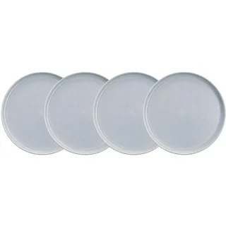 BUTLERS Frühstücksteller Ø22 cm grau 4er Set