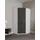 95 x 193 x 95 cm Schwarz