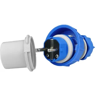 Stecker 16A 2P+Z 230V Schutzkontakt Schuko Hermetisch IP68 3101-365-0900