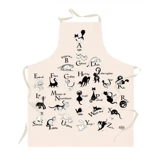 Winkler Küchenschürze, Weiß, Textil, 85x72 cm, Kochen, Geschirrtücher - Schürzen, Schürzen