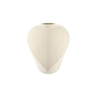 Jette Home Vase , beige , Porzellan , Maße (cm): H: 30  Ø: 28