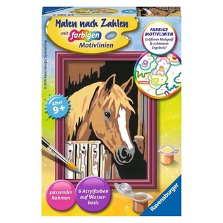 Ravensburger Malen nach Zahlen MNZ Pferd im Stall
