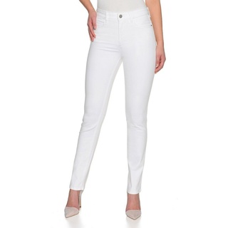 STOOKER WOMEN Slim-fit-Jeans Milano Damen Stretch Jeans -White- Magic Shape weiß 38