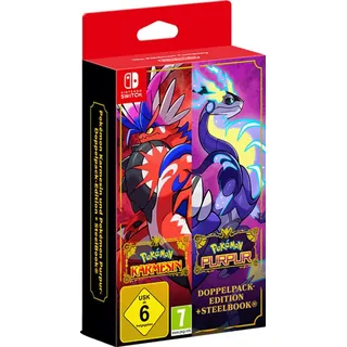 Nintendo Pokémon Karmesin und Pokémon Purpur - Doppelpack - (USK) (Nintendo Switch)