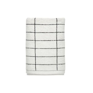 Handtuch Tile Stone black/white 60 x 38 cm
