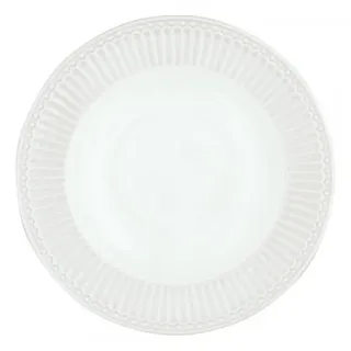 GREENGATE Speiseteller Alice 26,5 cm Weiß