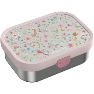 Mepal Mio Bento-Brotdose Edelstahl weiss