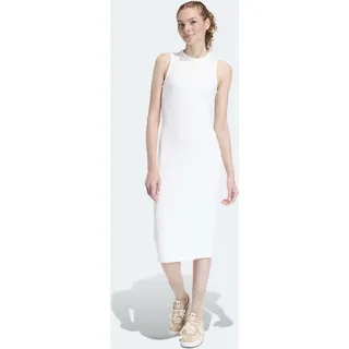 adidas Shirtkleid Weiß XS