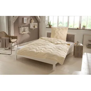 OTTO home Naturfaserbettdecke OTTO HOME "Baumwolle 60 C, Bettdecke 135x200 cm, 155x220 cm, 200x200 cm", beige (natur), B:155cm L:220cm, Bezug: 100% Baumwolle. Füllung: 100% Baumwolle, Bettdecken, Bettdecken, Sommer, Winter, 4 Jahreszeiten, Decke, Made in Germany