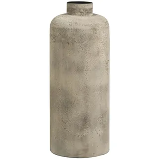 House Nordic Dekorative Bodenvase Hou, ø24x60,5 cm, Metall, antique beige