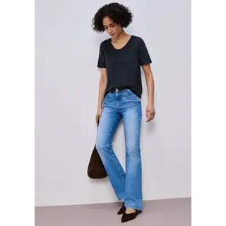 STREET ONE V-Shirt Blau 34