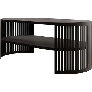 Mirjan24 Fikoli Schwarz Metall 100 x 50 x 40 cm