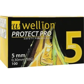 MED TRUST GmbH & Co. KG Wellion PROTECT Pro Safety pen needles 5 mm 100 st