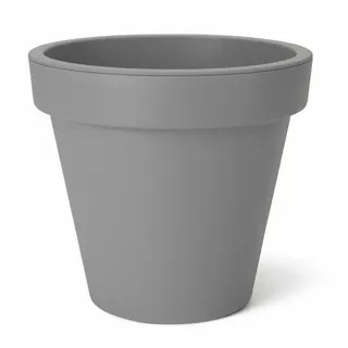 Spetebo Pflanzkübel Ø 48 x 48 cm Grau