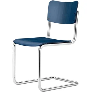 Thonet - Kinderstuhl S 43 K, kobaltblau