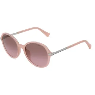 Ralph RA5297U Damen-Sonnenbrille Vollrand Rund Acetat-Gestell, pink