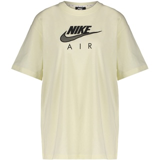 Nike Damen W Nsw Air Bf Top T Shirt, Coconut Milk/Black, XL EU