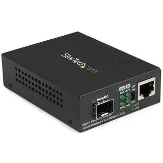 Startech Fiber Media Converter - Open, Data Converter