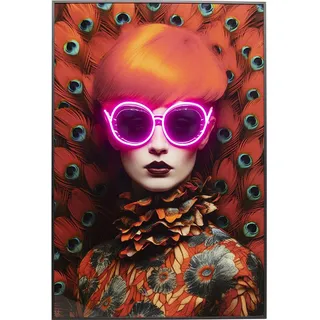 Kare Fancy Red Lady Acryl 120x80 cm
