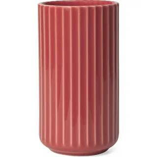 Lyngby Porcelæn Lyngby Vase, Porzellan, rot