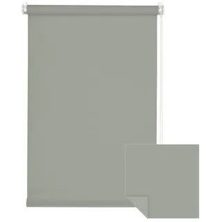 Verdunklungsrollo Klemmfix Tenebra Verdunkelungsrollo, 140 x 160 cm, grau, Victoria M., blickdicht, ohne Bohren, in Führungsschienen, Klemmfix, Verdunkelung, Mit Magnet. energiesparend grau 140 cm x 160 cm
