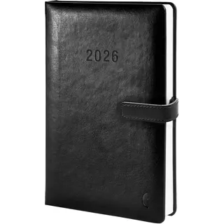 Chronoplan Buchkalender Timer Classic A5 schwarz