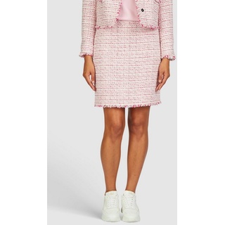 MARC AUREL Minirock aus mehrfarbigem Sommer-Tweed rosa 46MARC AUREL