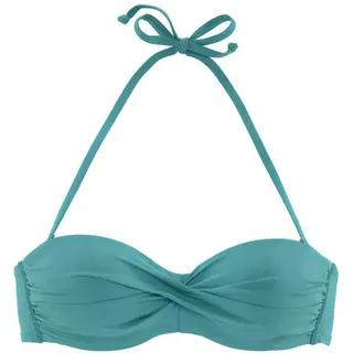 s.Oliver Bikini-Top Damen Blau/Türkis 38 Cup D