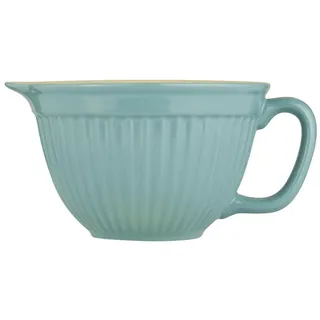 IB Laursen MYNTE Rührschüssel TÜRKIS Keramik Geschirr  AQUA HAZE 1700 ml Schale - Türkis/Creme