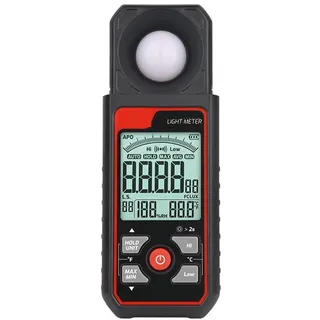Belichtungsmesser, Didital Lichtmesser Fotografie Luxmeter 300000LUX Illuminometer Lx/FC Messen Photometer Umwelttester
