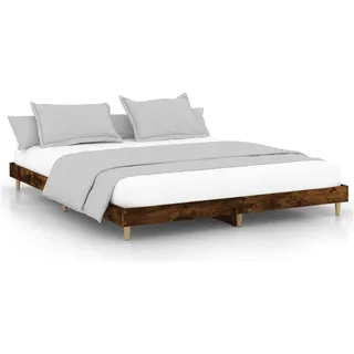 vidaXL Bettgestell 140 x 200 cm Brown