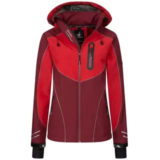 Rock Creek Softshelljacke Damen Rot XS