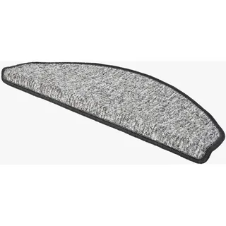 Andiamo Stufenmatte Leo Anthrazit ca. 28 cm x 65 cm, Set 15 Stück