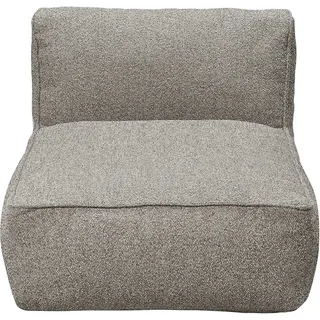Grow Bouclé Gartensessel grau