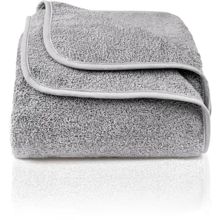 LAYNENBURG Premium Frottee Decke 150x200 cm - 100% Baumwolle - dünne & leichte Sommerdecke - Baumwolldecke als Sofa-Decke & Bettdecke - Frottierdecke & kühlende Sofa(Taupe)