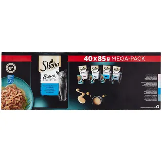 Sheba Fisch Variation in Sauce 80 x 85 g