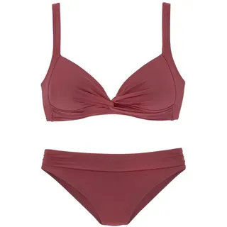 LASCANA Triangel-Bikini Damen Rostrot 40 Cup A
