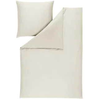 Estella Valetta Unifarben Elfenbein 135 x 200 cm + 80 x 80 cm