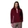 Benton Springs 1/2 Snap Pull Over Fleecejacke Rich Wine/Eraser Pink L