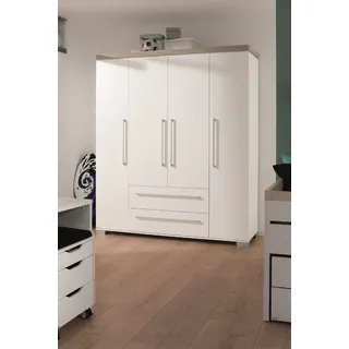 Paidi Kinderkleiderschrank Kira 176 x 206 x 56 cm Eiche braun